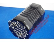 Stagi new English chromatic 56 button concertina  finished in traditional black